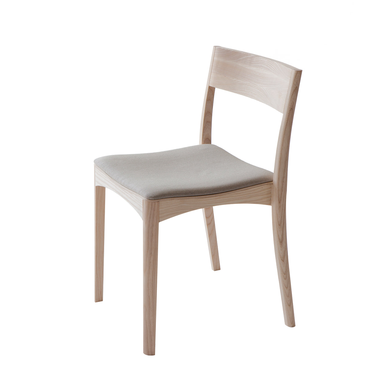 October Light Chair: Upholstered + Ash