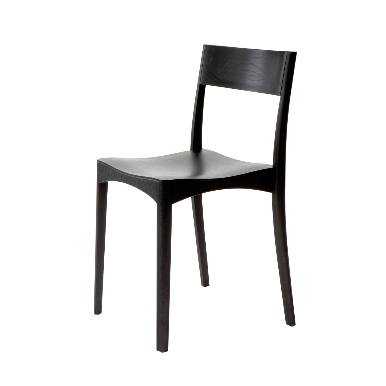 October Light Chair: Black Stained Ash