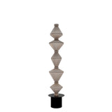 Oïphorique Floor Lamp: Movable + Low + Light Grey