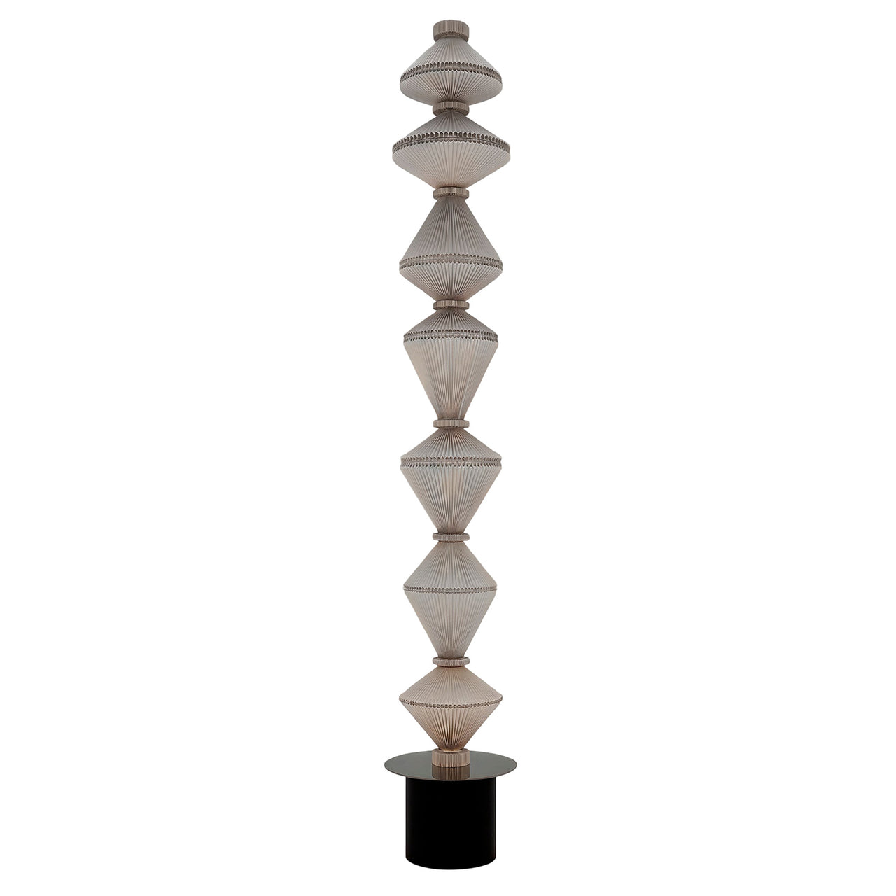 Oïphorique Floor Lamp: Movable + High + Light Grey