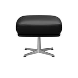 Oksen Footstool: Brushed Aluminum