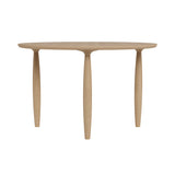 Oku Dining Table: Round + Natural Oak