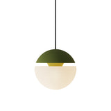Cora Pendant Light: Olive
