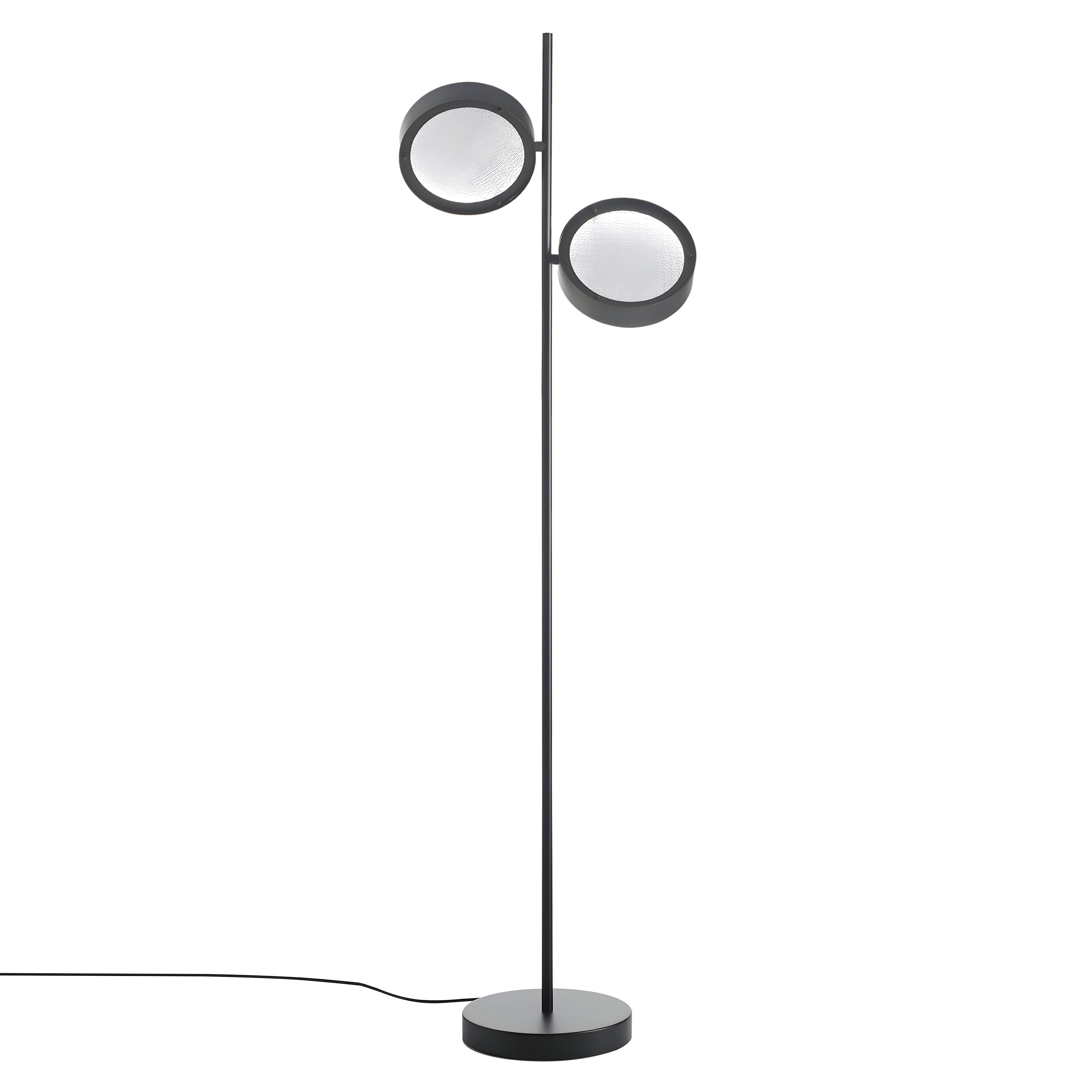 Berlin Floor Lamp: Matt Black