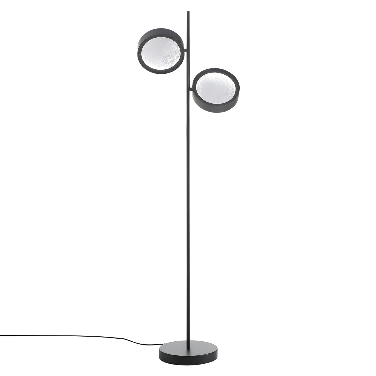 Berlin Floor Lamp: Matt Black