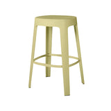 Ombra Bar + Counter Stool: Stacking + Counter + Green Beige