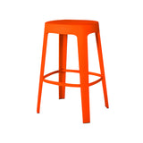 Ombra Bar + Counter Stool: Stacking + Counter + Pure Orange