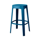 Ombra Bar + Counter Stool: Stacking + Bar + Blue