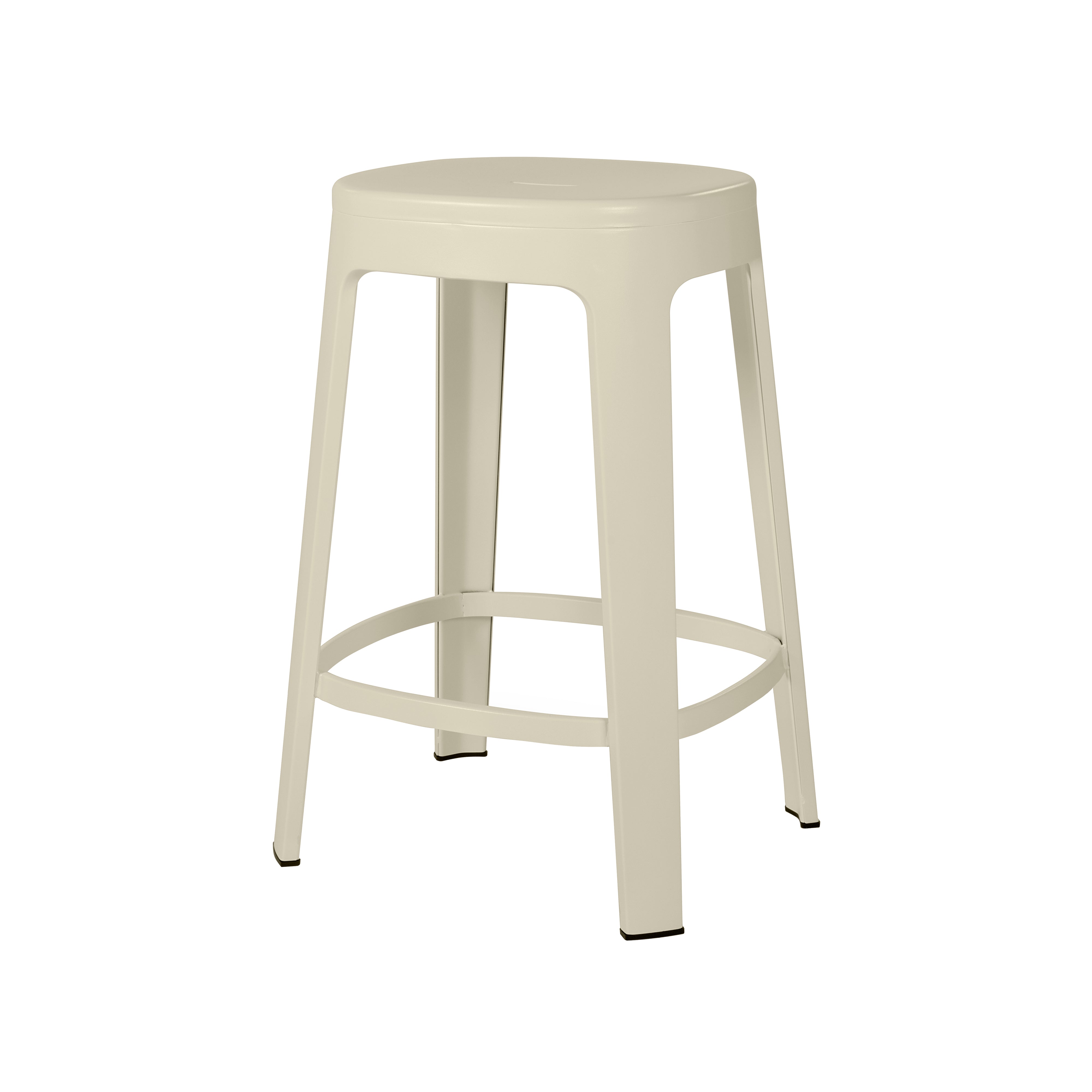 Ombra Bar + Counter Stool: Stacking + Counter + Grey