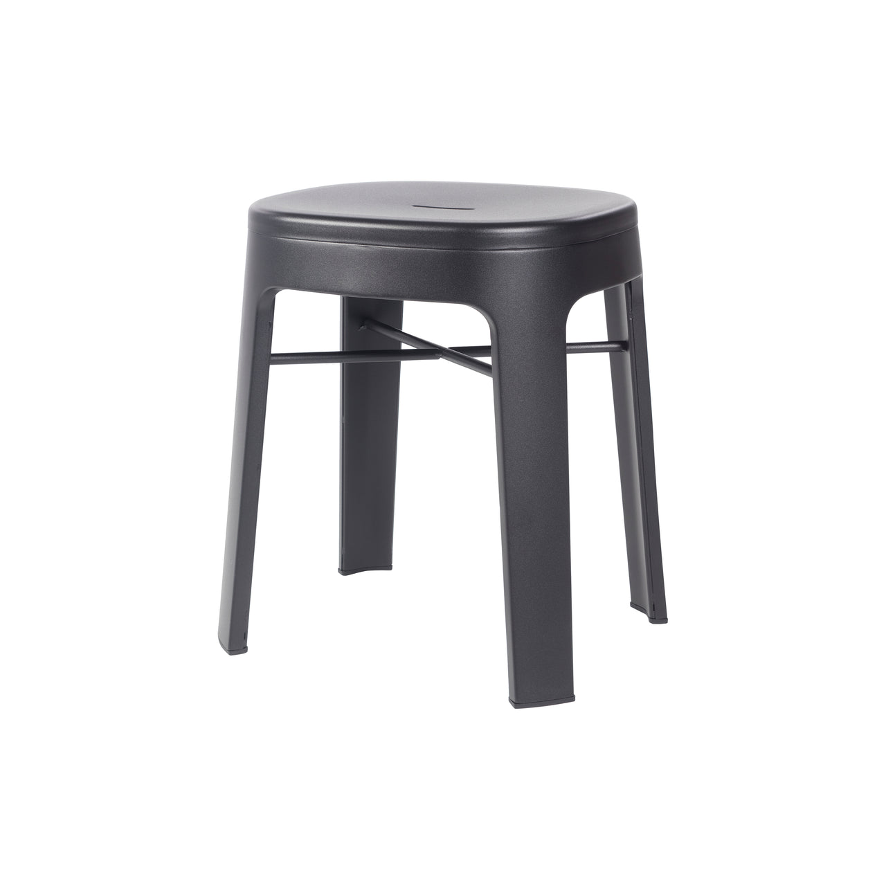 Ombra Stool: Stacking + Black