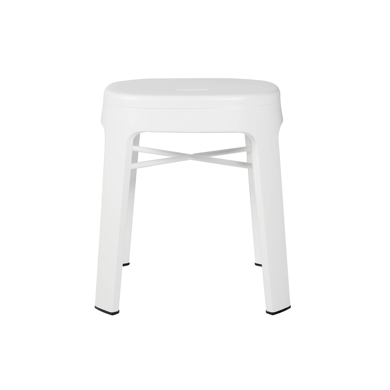 Ombra Stool: Stacking + White