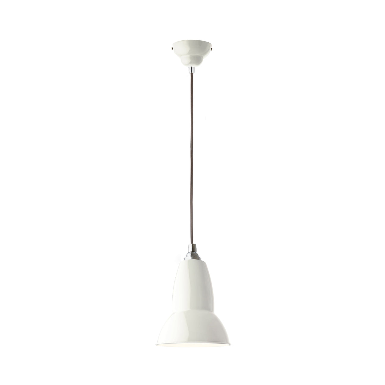 Original 1227 Pendant Light: Linen White