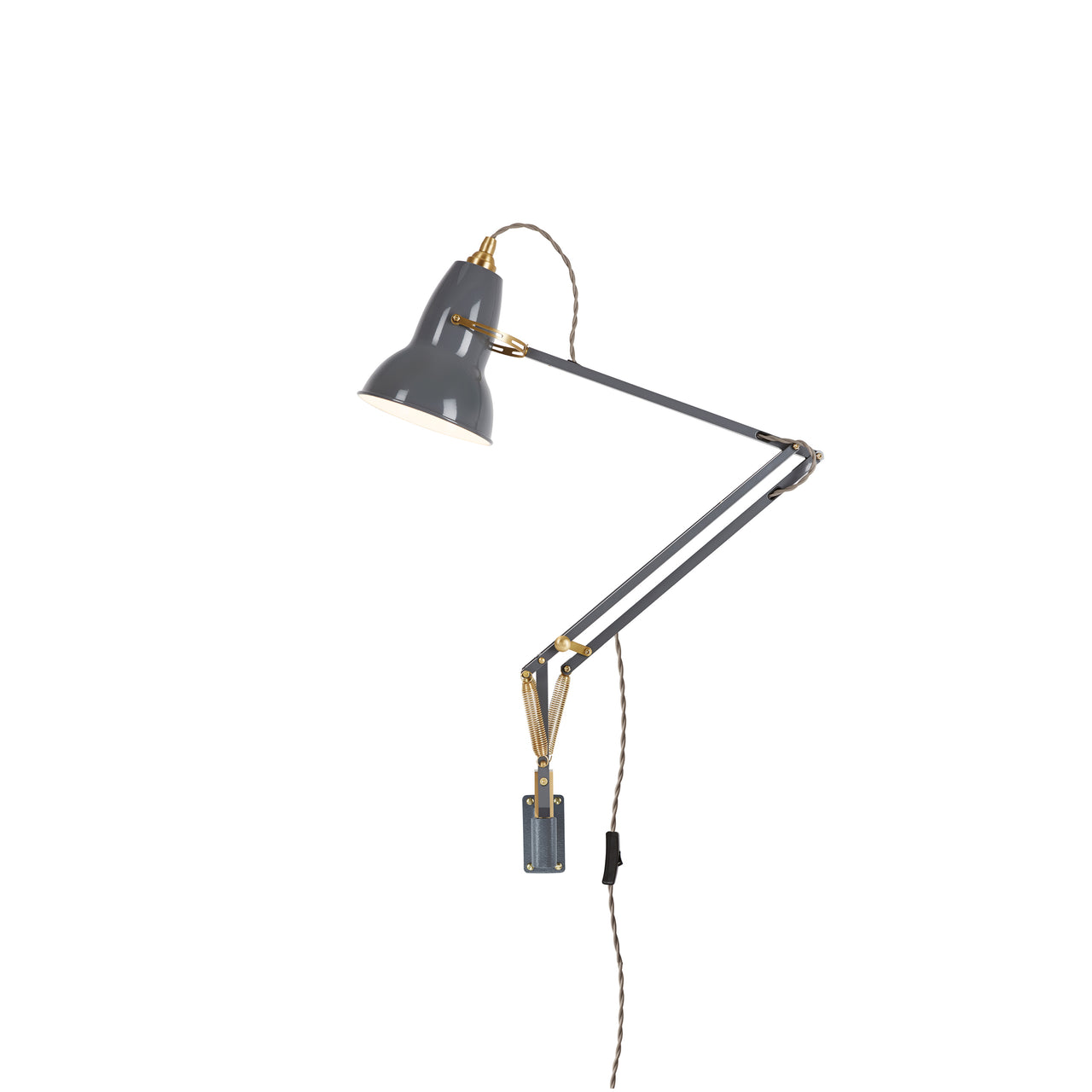 Original 1227 Brass Desk Lamp – obrien office systems