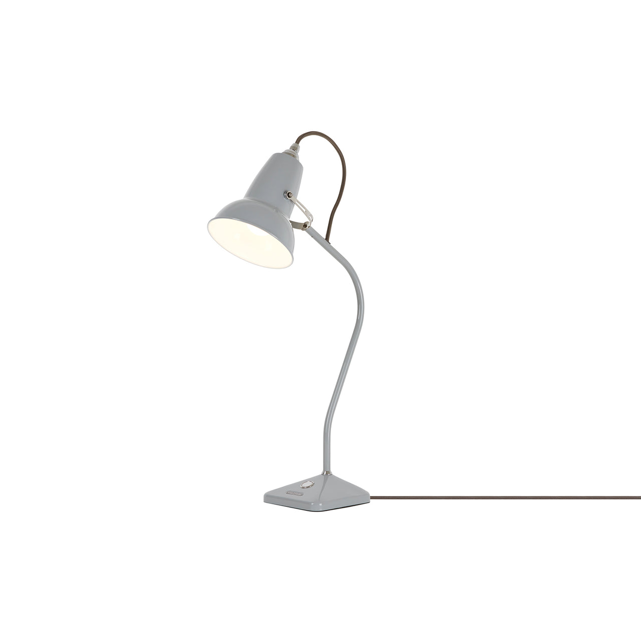 Original 1227 Mini Table Lamp: Linen White