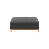 Qi Ottoman: Natural Walnut