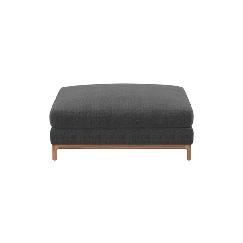 Qi Ottoman: Natural Walnut