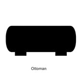 Plump Sofa Modules: Ottoman