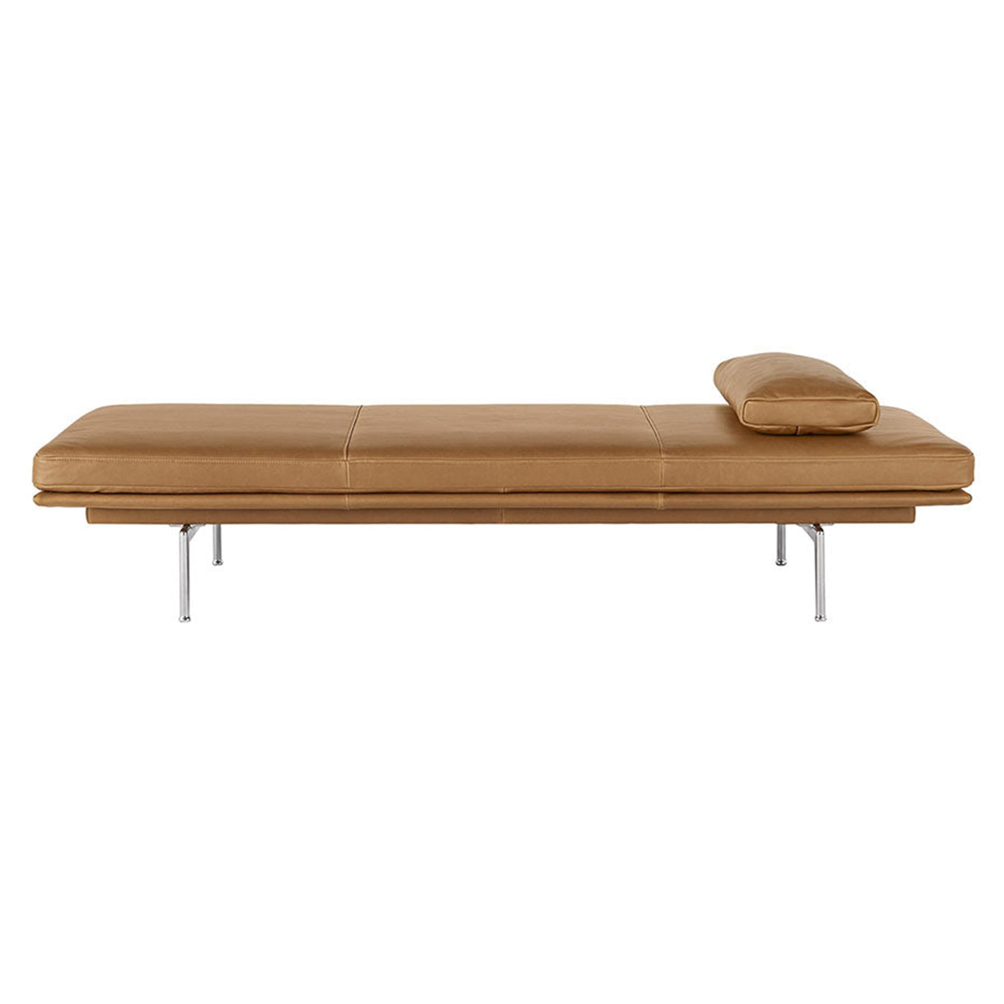 Outline Daybed: Polished Aluminum