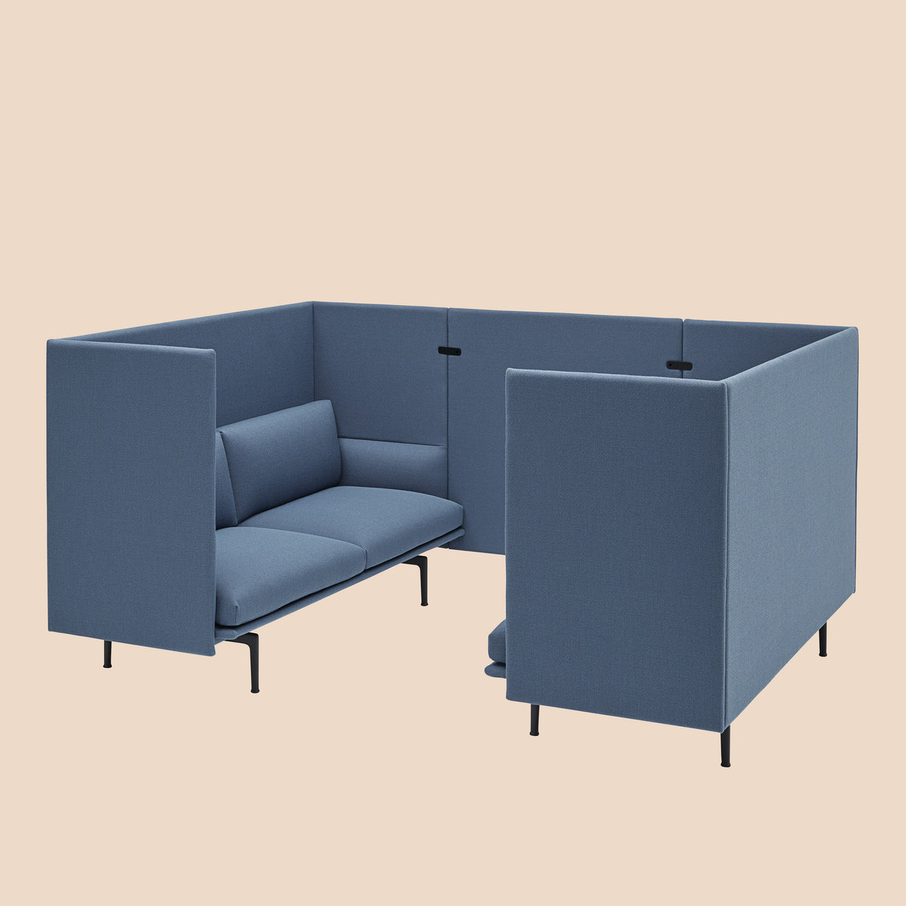 Outline Highback Cabin 3-Seater: Small