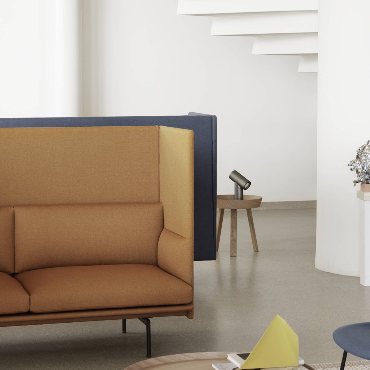 Outline Highback 3-Seater Sofa: Small + DI