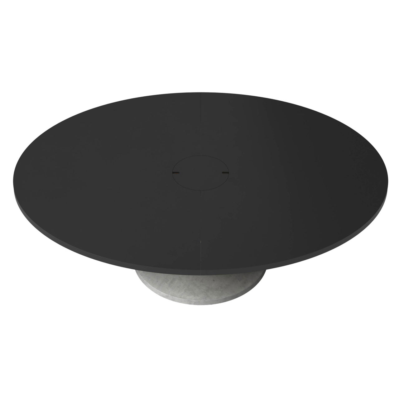 Colossus Oval Table: Black