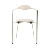 Simplex Stackable Chair: Set of 2 + With Backrest + Oyster White