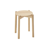 Castor Stool Plus: Pure Oak