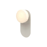 Pastille Wall Lamp: Wayfind + Faceted + Silk Grey