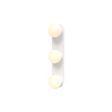 Pastille 3 Wall Lamp: 3 Vanity + Droplet + Matte White