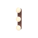 Pastille 3 Wall Lamp: 3 Vanity + Faceted + Breccia