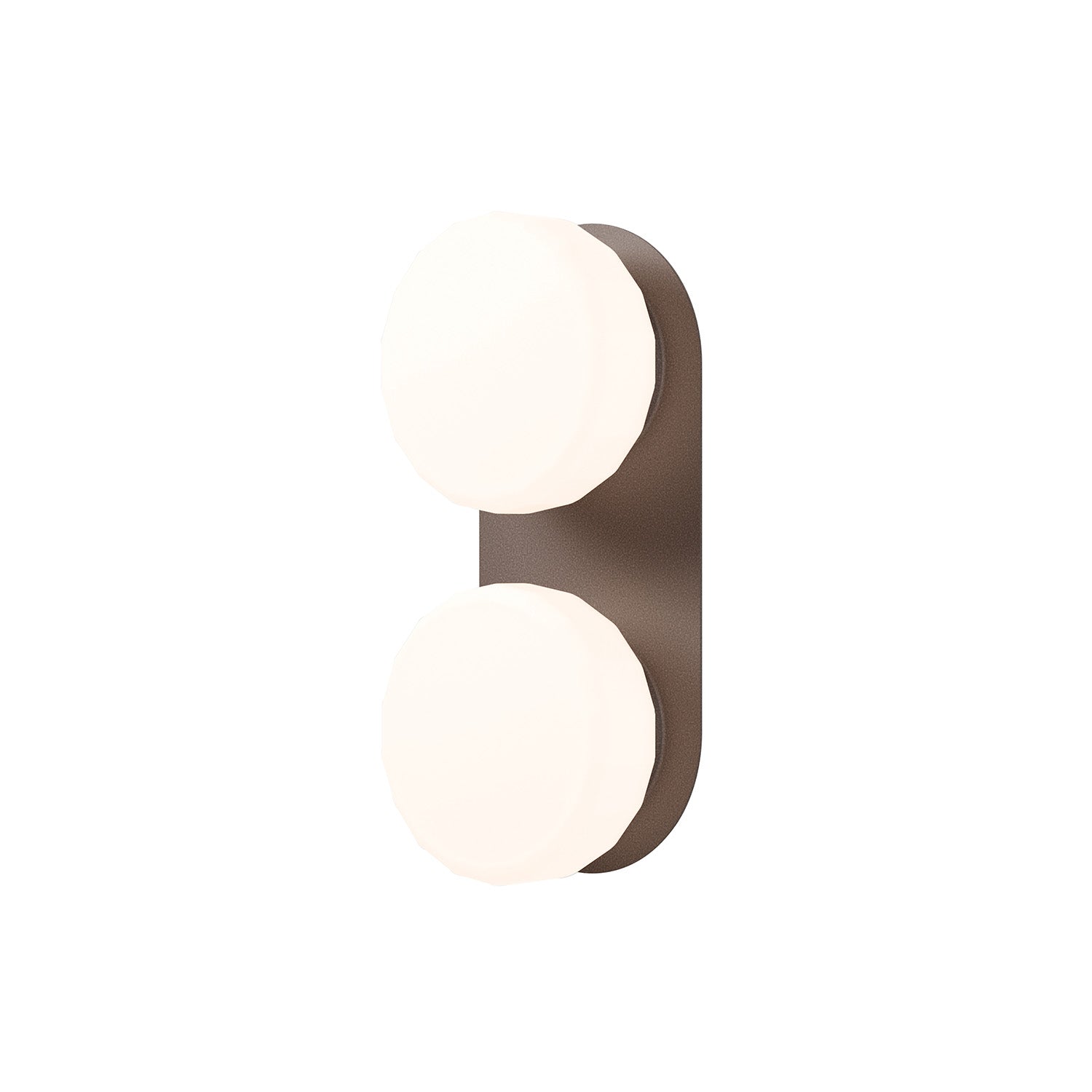 Pastille 2 Wall Lamp: 2 Heads Faceted + Breccia