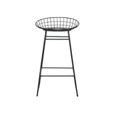 Wire Bar + Counter Stool: Counter + Black