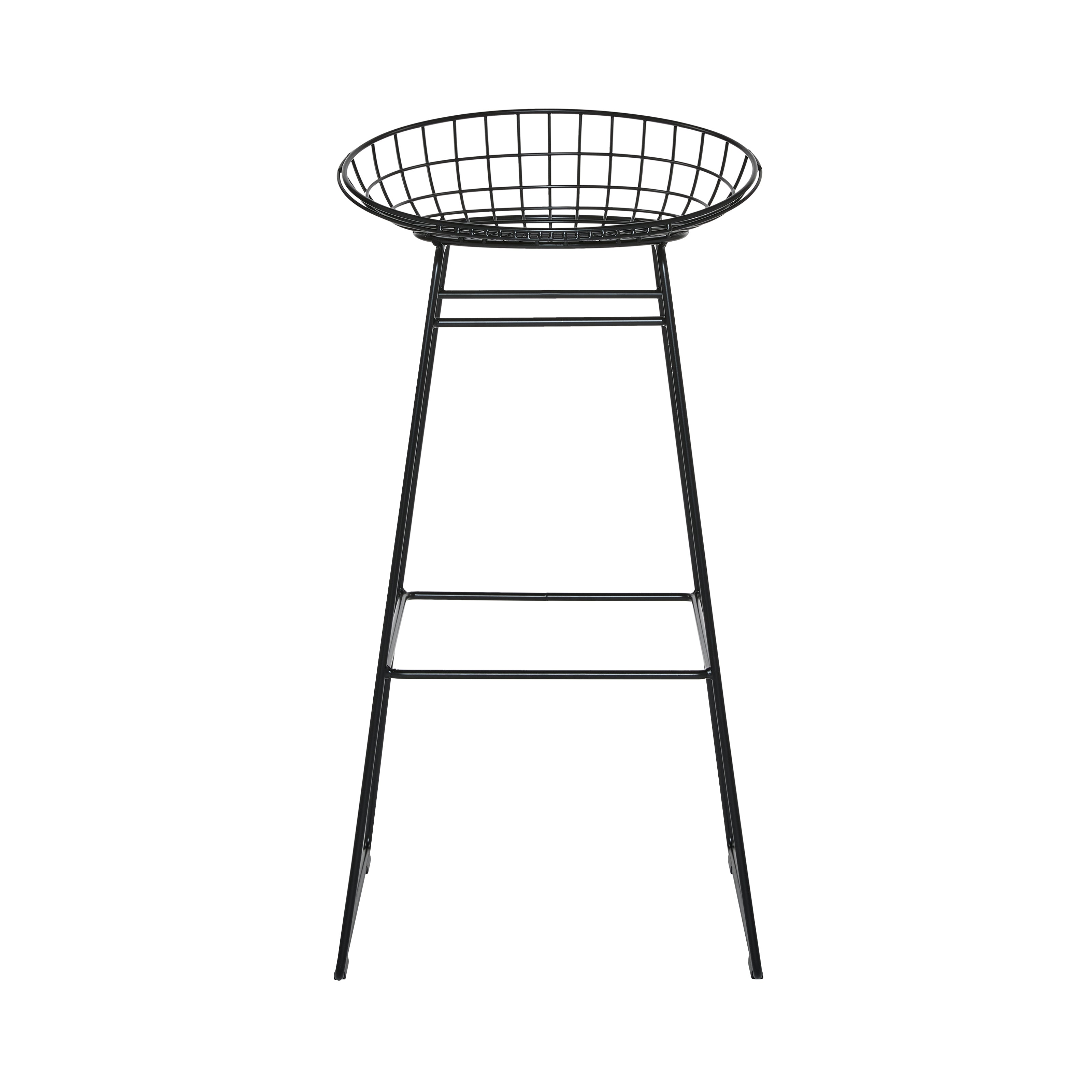 Wire Bar + Counter Stool: Bar + Black