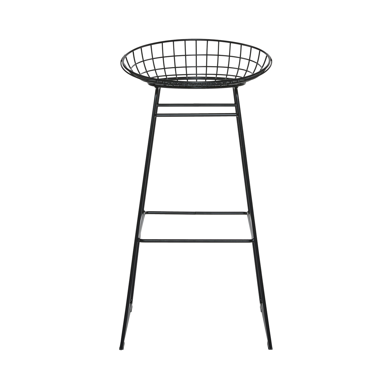 Wire Bar + Counter Stool: Bar + Black