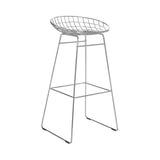 Wire Bar + Counter Stool: Bar + Chrome