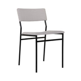 SE07 Dining Chair: Black + Steelcut Trio 3 205