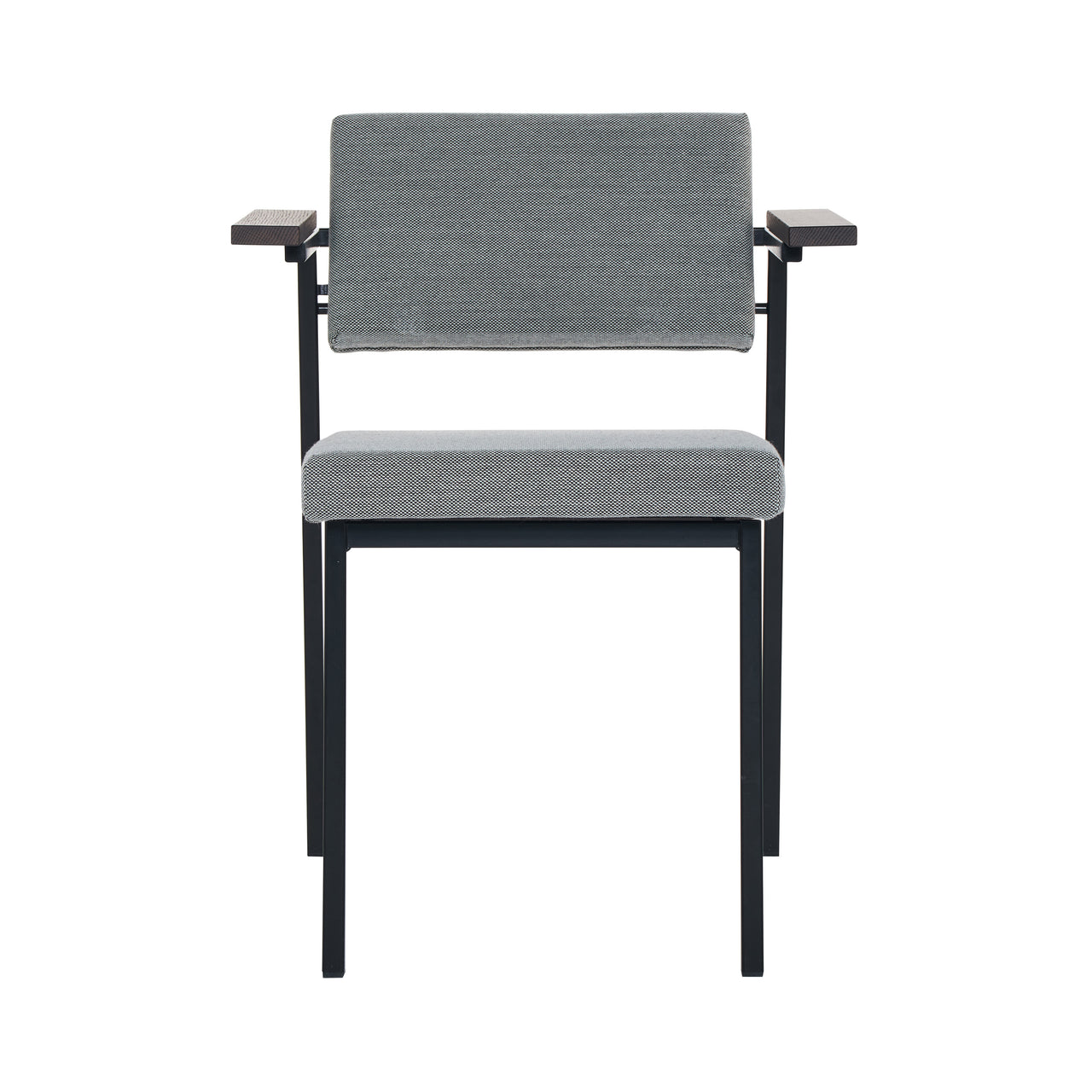 SE69 Dining Chair: Dark Brown Oak + Steelcut Trio 3 124