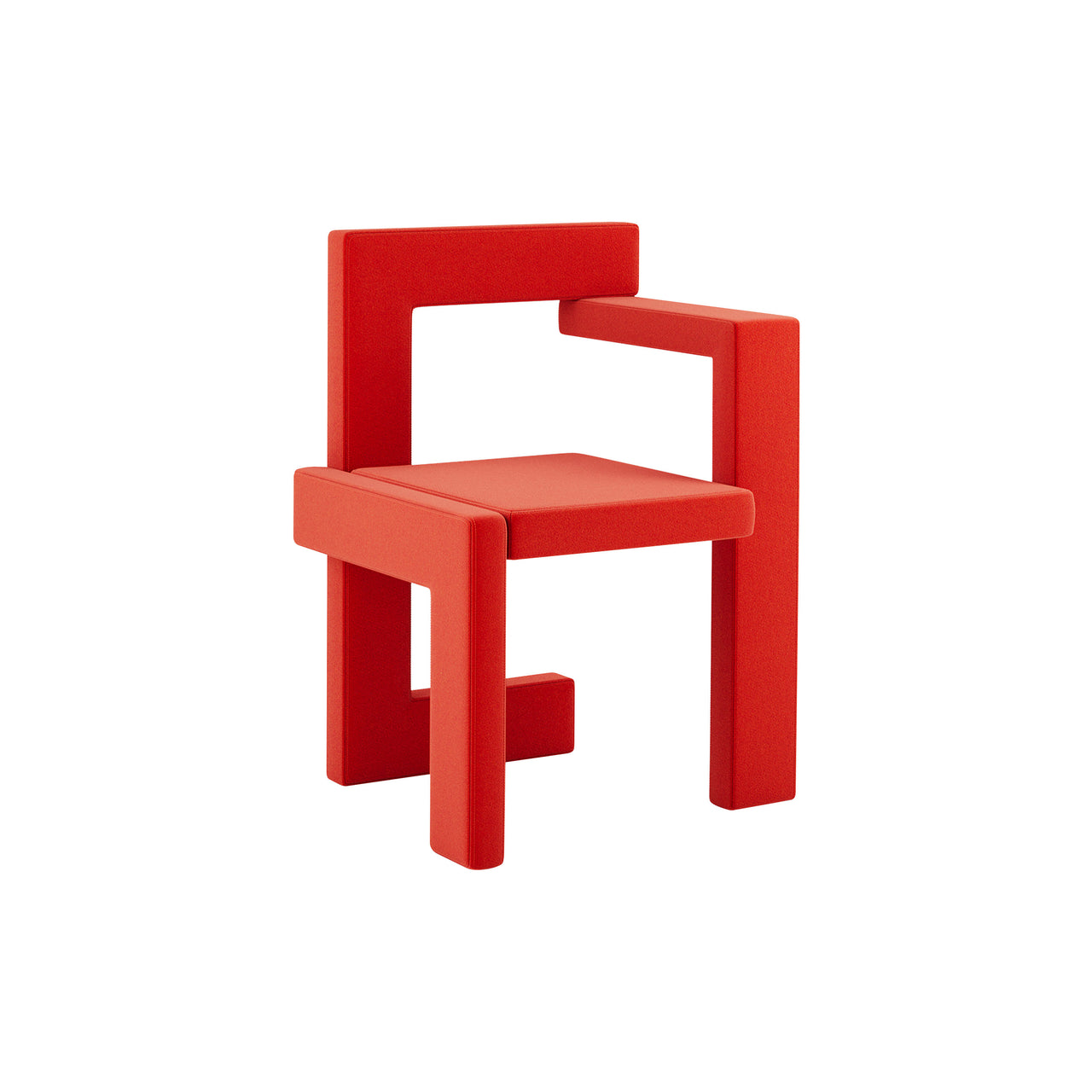 Steltman Chair: Upholstered: Right Arm + Divina 3 623