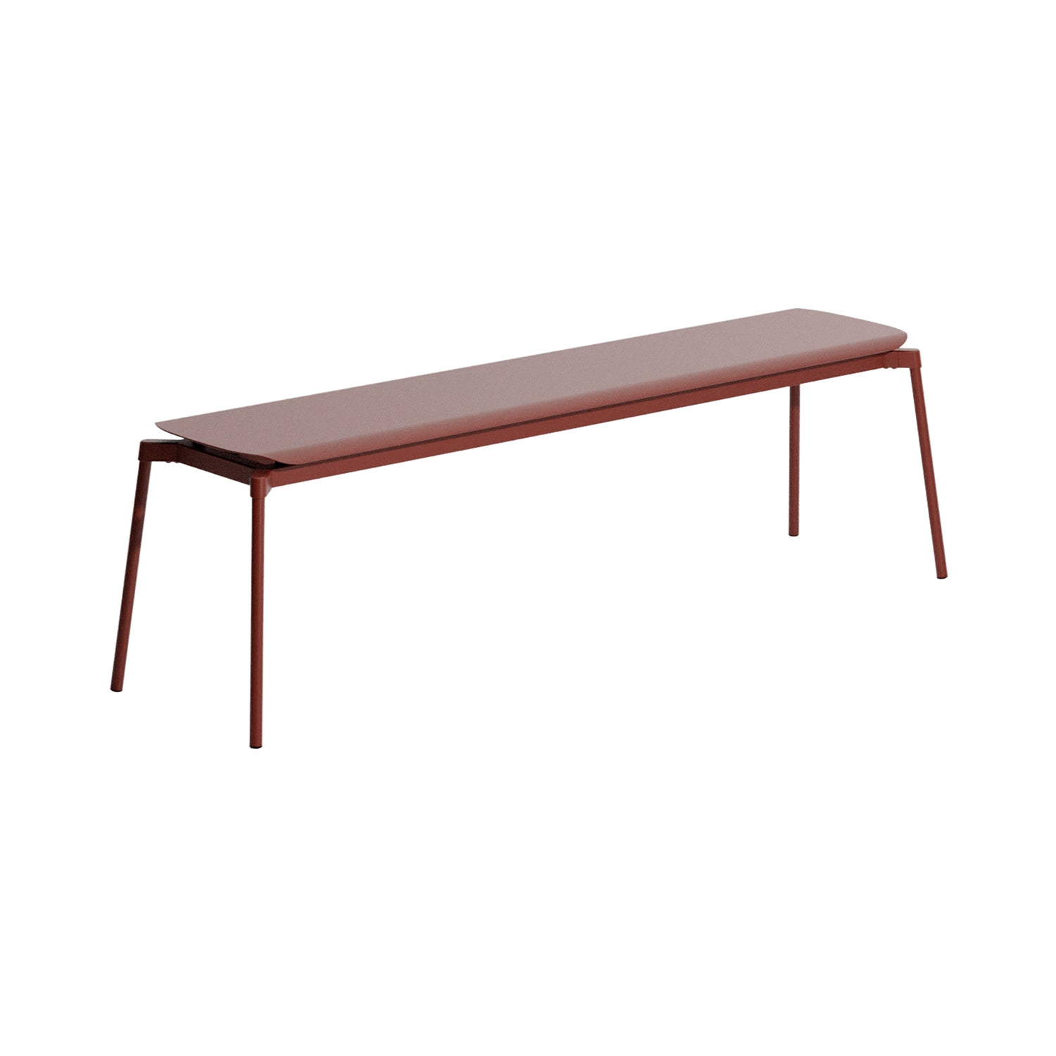 Fromme Bench: Brown Red