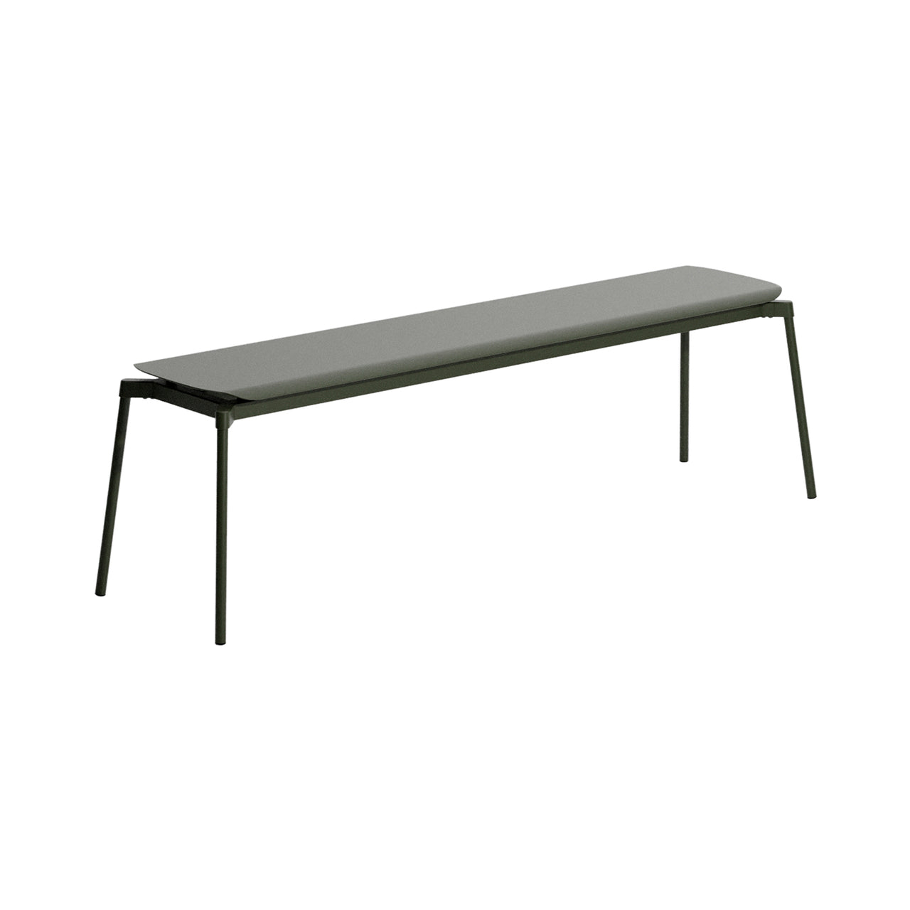 Fromme Bench: Glass Green
