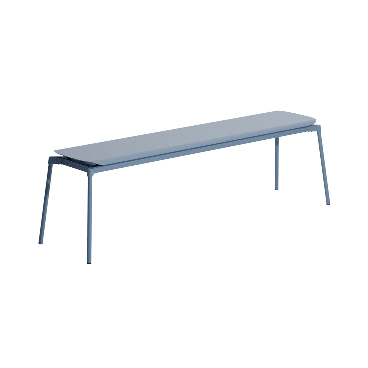 Fromme Bench: Pigeon Blue