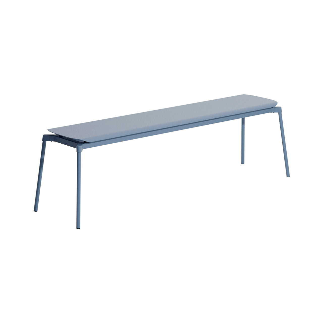 Fromme Bench: Pigeon Blue