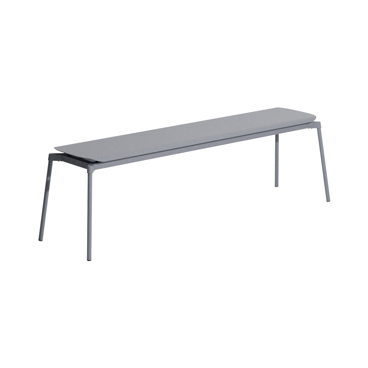 Fromme Bench: Stone Grey