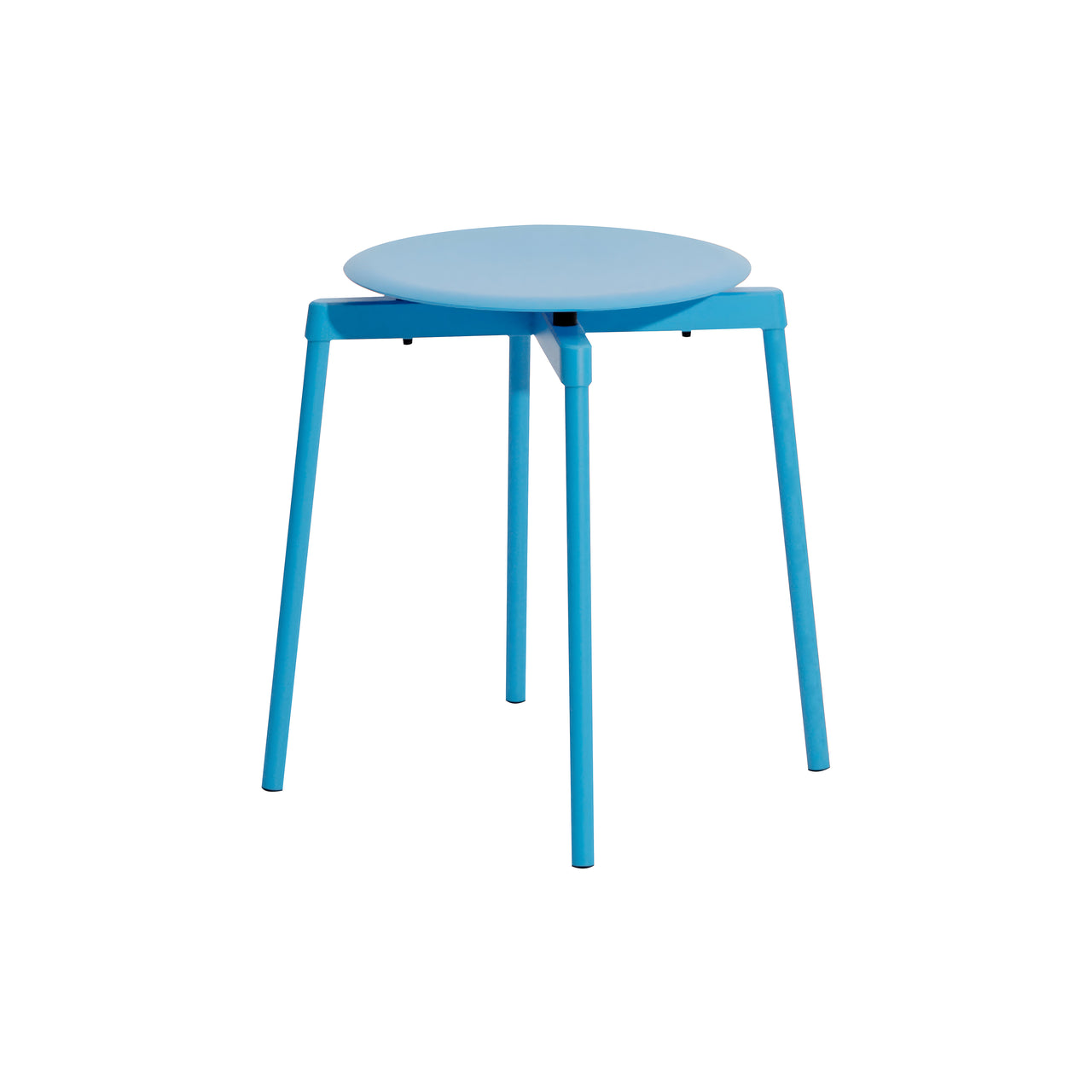 Fromme Stacking Stool: Set of 2 + Sky Blue