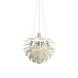 PH Artichoke Pendant: Small - Quick Ship + Dusty Green + Chrome