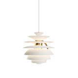 PH Snowball Pendant: Brass + Soft White