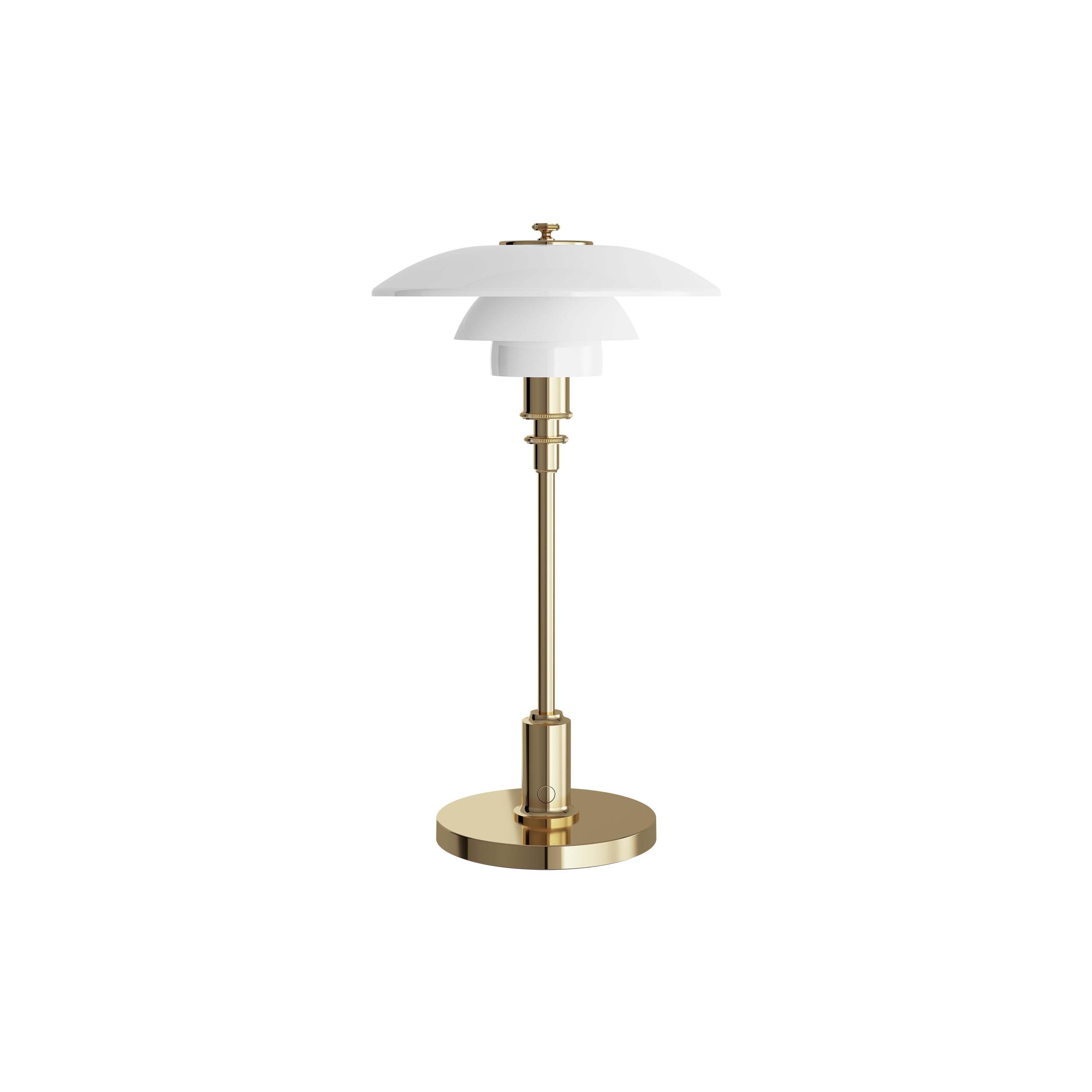 PH 2/1 Portable Lamp: Metalized Brass