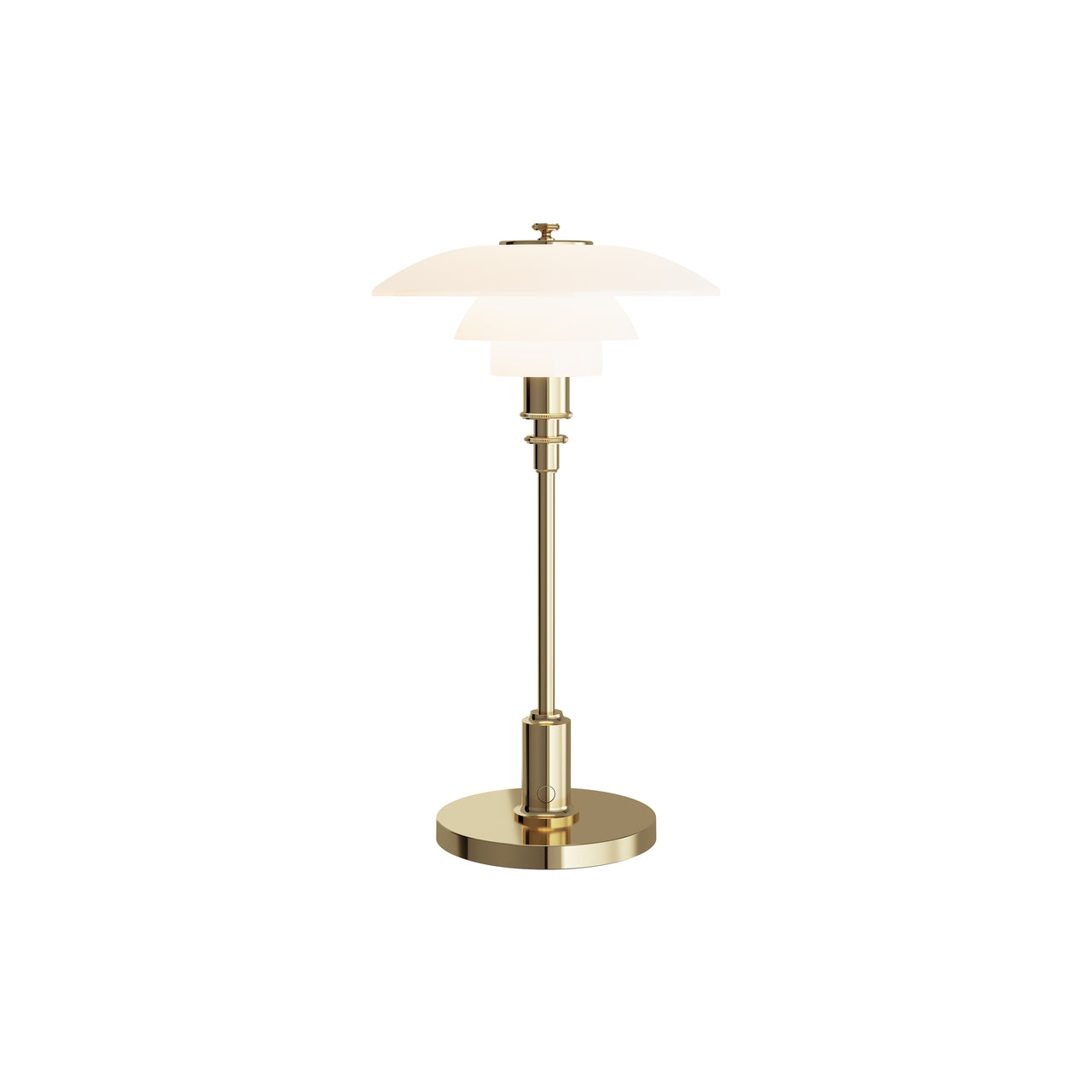 PH 2/1 Portable Lamp: Metalized Brass