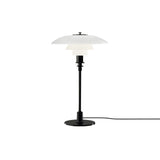 PH 3/2 Table Lamp: White + Metallised Black + Black