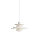 PH 5 Pendant: Monochrome White + White